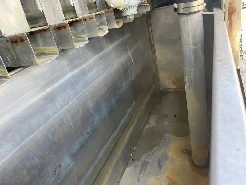 Turbo Ice Máquina de hielo con placa SCER BF80 de acero inoxidable (refrigeración con halocarbono (freón), 80 toneladas por día)