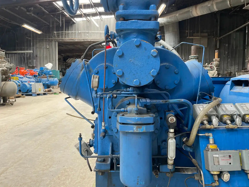 Vilter 456XL 6-Cylinder Reciprocating Compressor (MISSING COMPRESSOR, 100 HP, 460 V, Belt Driven)