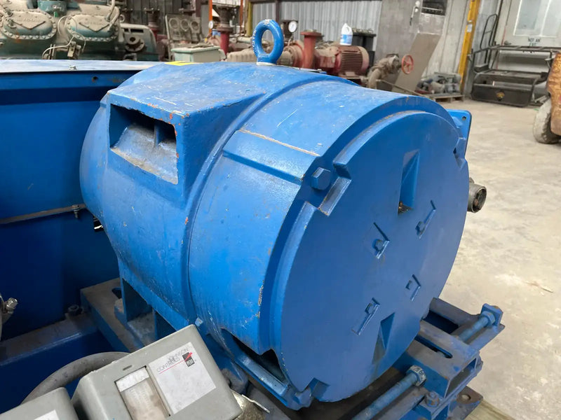 Vilter 456XL 6-Cylinder Reciprocating Compressor (MISSING COMPRESSOR, 100 HP, 460 V, Belt Driven)
