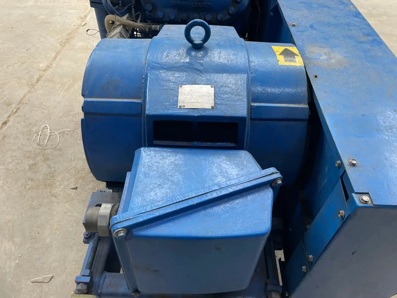 Vilter 456XL 6-Cylinder Reciprocating Compressor (MISSING COMPRESSOR, 100 HP, 460 V, Belt Driven)