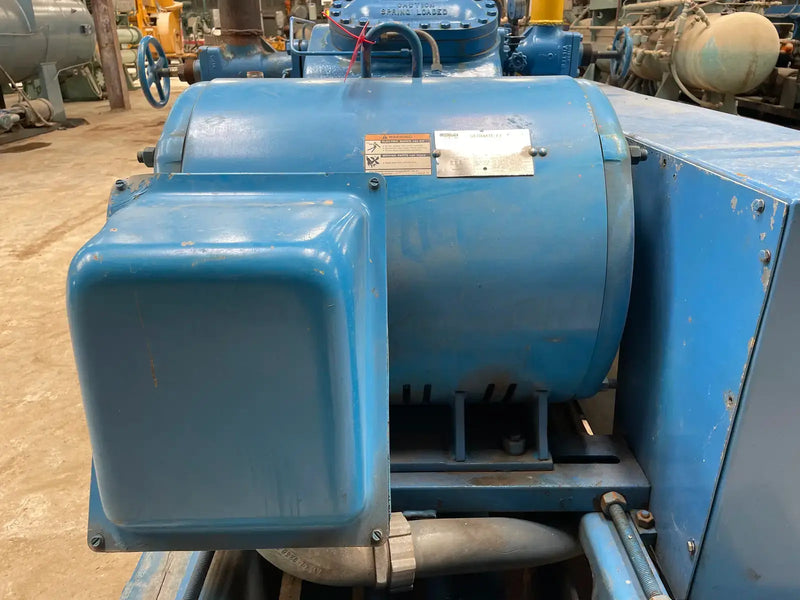 Vilter 458XL 8-Cylinder Reciprocating Compressor (150 HP, 460 V, Belt- Driven)