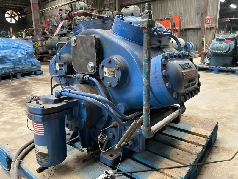 Compresor alternativo desnudo Vilter 458XL de 8 cilindros