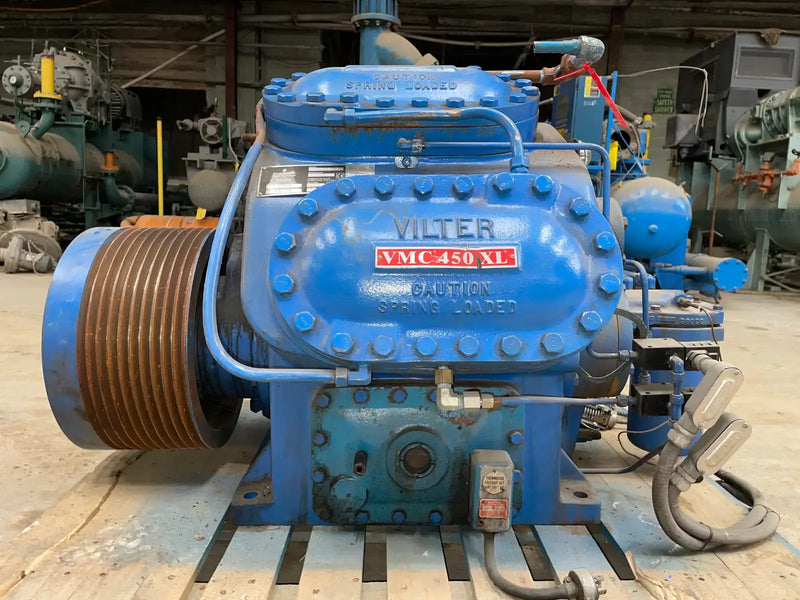 Compresor alternativo desnudo Vilter 458XL de 8 cilindros