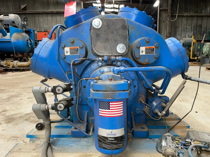 Compresor alternativo desnudo Vilter 458XL de 8 cilindros