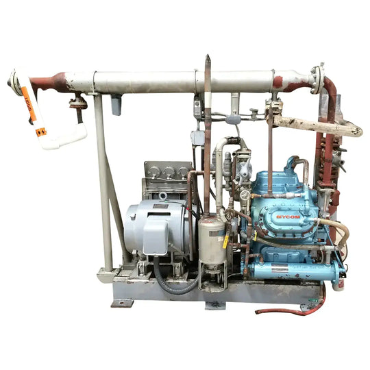 Mycom F42WA 6-Cylinder Reciprocating Compressor Package (40 HP 208-230/460 V)