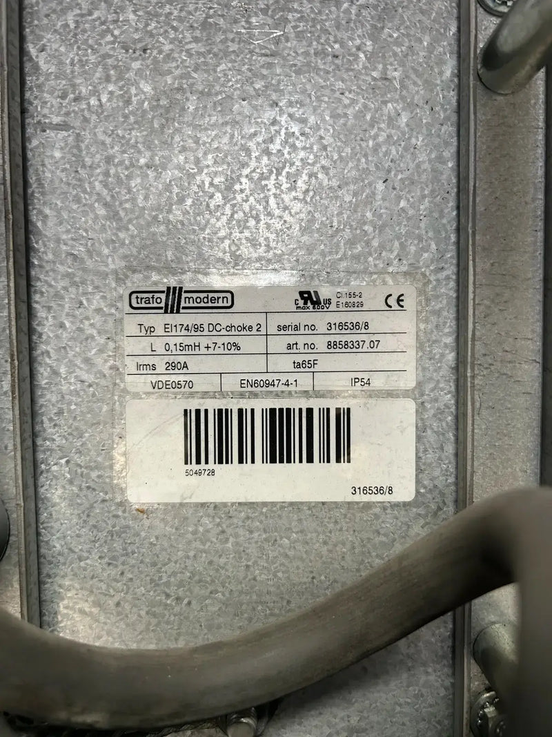 Ram Industries Screw Compressor Motor Starter (175 HP, 460 Volts, 60 Hz)