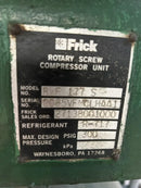 Frick RWF-177-S Rotary Screw Compressor Package (Frick SGC2313, 250 HP 460 V)