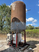 Jordan Vessel Corporation VCR-72-12 Vertical Ammonia Recirculator (72in X 148in. 3,455 Gallons. 2-5 HP Pumps.)