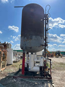 Jordan Vessel Corporation VCR-72-12 Vertical Ammonia Recirculator (72in X 148in. 3,455 Gallons. 2-5 HP Pumps.)