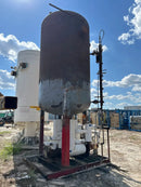 Jordan Vessel Corporation VCR-72-12 Vertical Ammonia Recirculator (72in X 148in. 3,455 Gallons. 2-5 HP Pumps.)