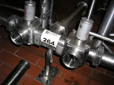 Koltek Stainless Steel Shutter 3-way Valve 3 in.