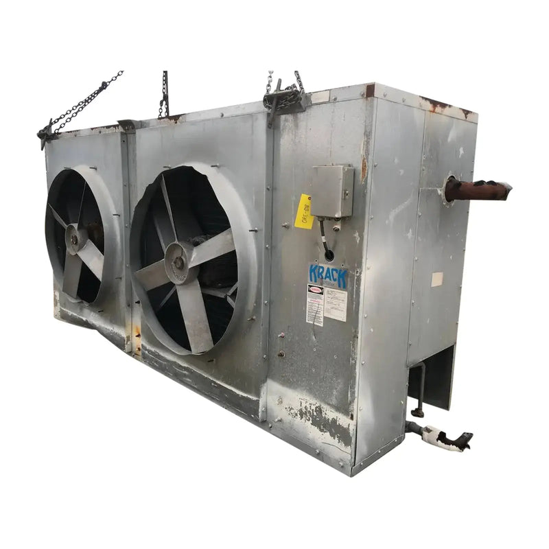 Krack Ammonia Medium Temperature Evaporator Coil - 2 Fan