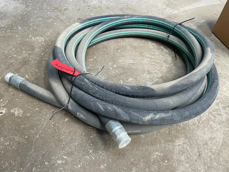 Parker 7262 Ammonia Transfer Hose with Fittings - 1-1/2 x 25'