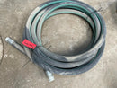 Parker 7262 Ammonia Transfer Hose with Fittings - 1-1/2 x 25'
