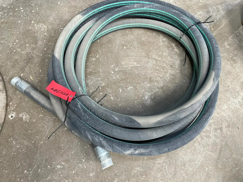 Parker 7262 Ammonia Transfer Hose with Fittings - 1-1/2 x 25'