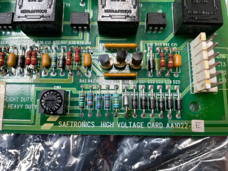 Saftronics AA1022-E High Voltage Card