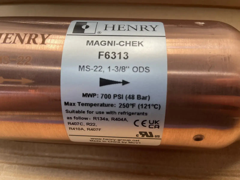 Henry F6312 Magni-Check Valve (1-1/8 in)