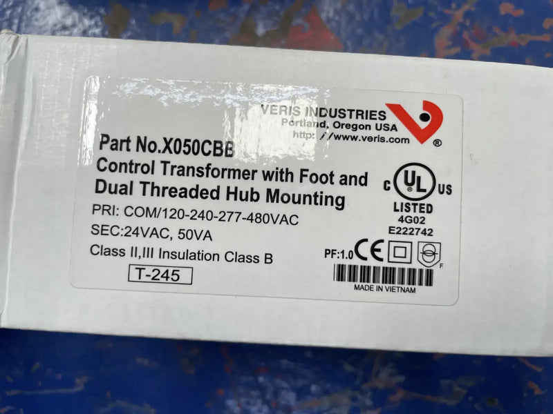 Veris Industries X050CBB Control Transformer