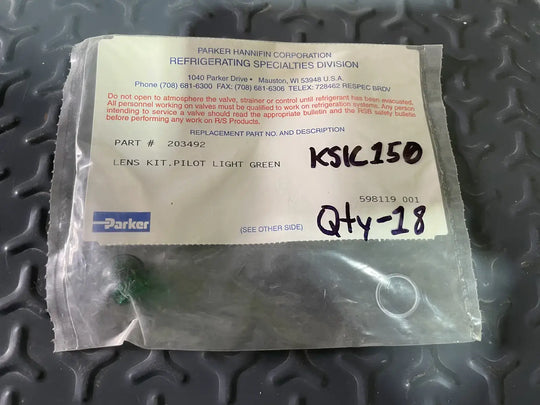 Parker RS 203492 Pilot Green Lens Kit