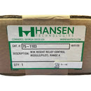 Hansen Technologies M3K Reseat Relief Control Module