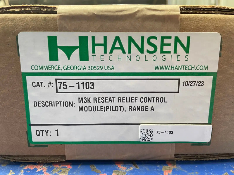 Hansen Technologies M3K Reseat Relief Control Module