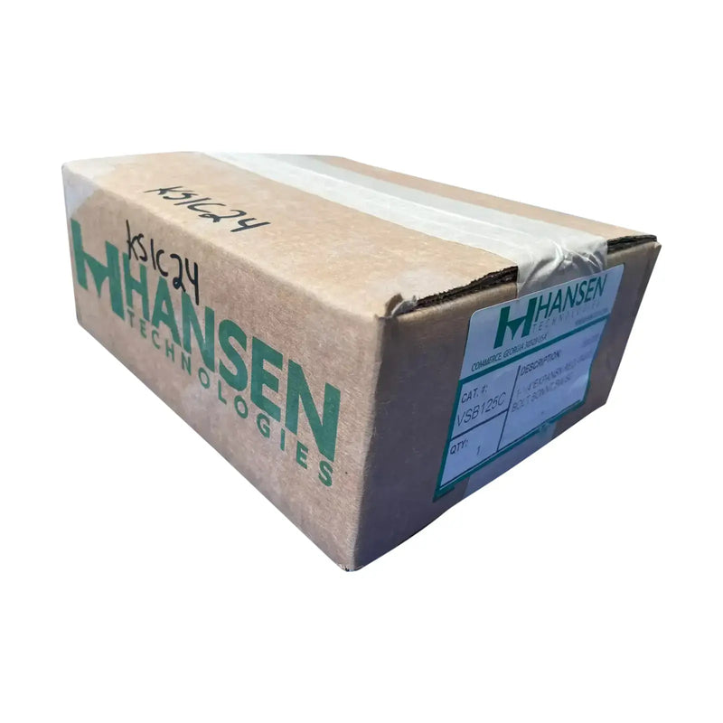 Hansen Technologies VSB125C Angle Shutoff Valve (1-1/4" SW)