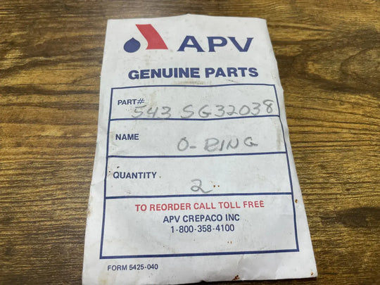 APV 543SG32038 O-Ring - Pack of 2