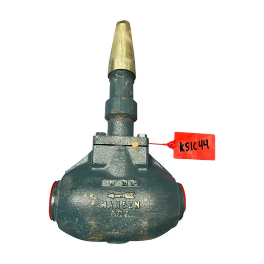 Hansen Technologies GWE251C Shutoff Globe Valve (2-1/2" BW)