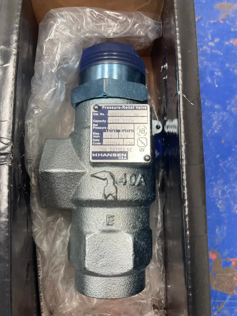 Hansen Technologies H5600A/400-P Pressure Relief Valve (400 PSI)