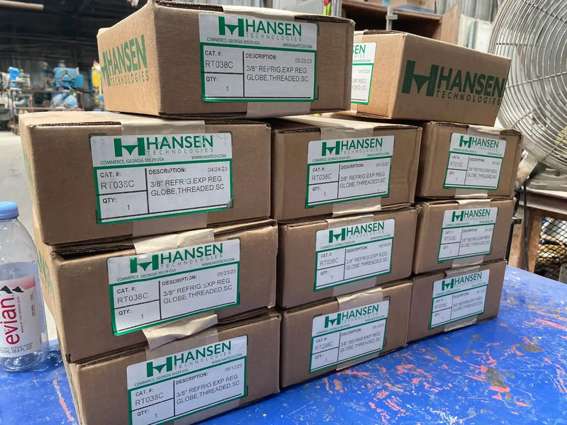 Hansen Technologies RT038C Hand Expansion Valve (3/8" FPT)