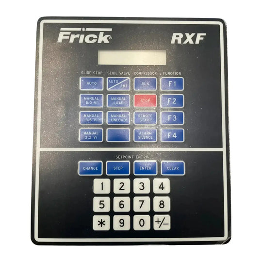 Frick 640D0010H01 RXF Keypad Front Panel