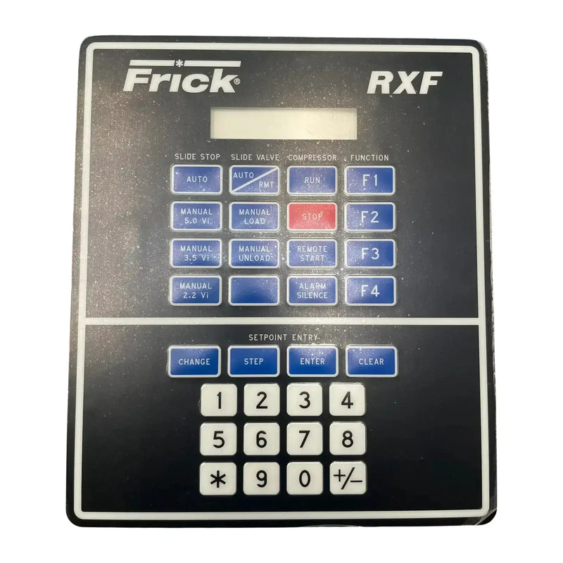 Frick 640D0010H01 RXF Keypad Front Panel