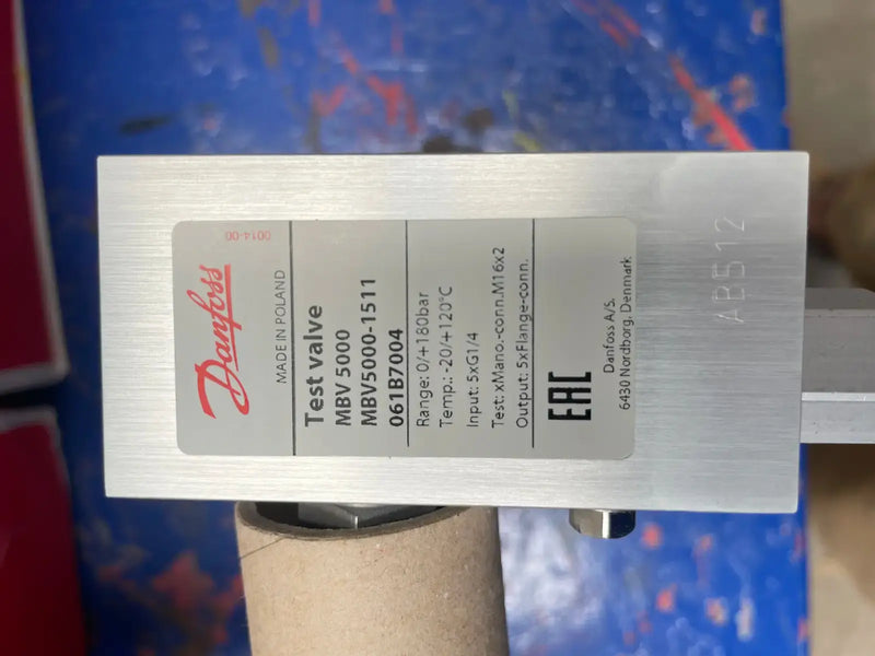 Danfoss MBV5000 Test Valve
