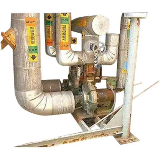 Paquete de recirculación de amoníaco Jordan: 70 pulg. de diámetro. x 10 pies de largo