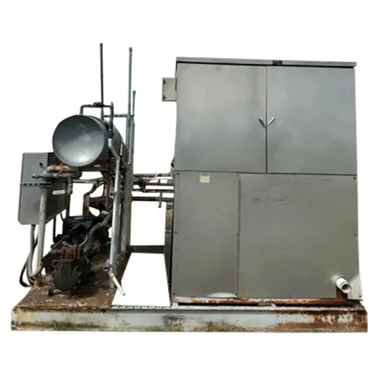 Turbo Ice Refrigeration CF 88 SCAR Flake Ice Maker (Halocarbon (Freon) Refrigeration, 10 Ton Day)