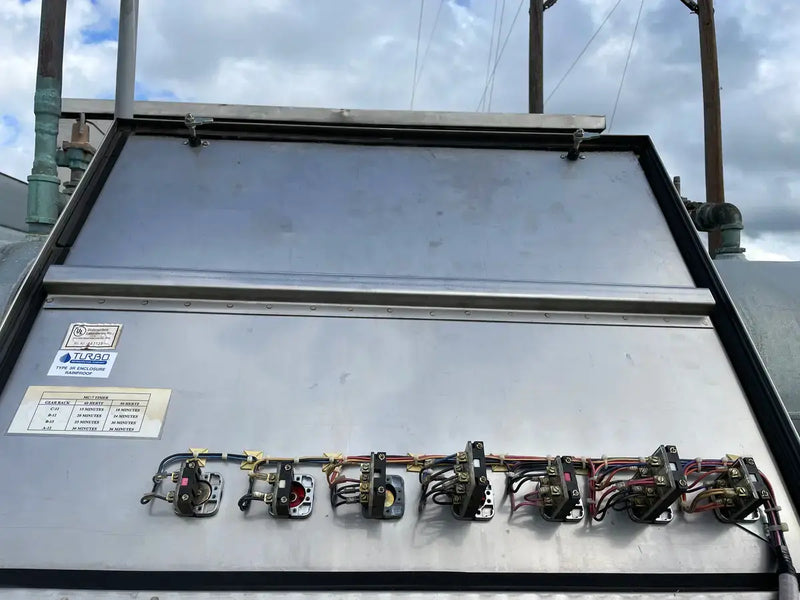 Turbo Ice Refrigeration CF 88 SCAR Flake Ice Maker (Halocarbon (Freon) Refrigeration, 10 Ton Day)