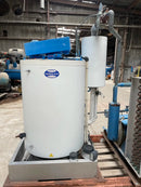 Geneglace Stainless Steel F200 Flake Ice Maker Package (Halocarbon (Freon) Refrigeration, 8 Ton Day, Lightly Used)