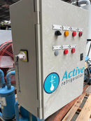 Geneglace Stainless Steel F200 Flake Ice Maker Package (Halocarbon (Freon) Refrigeration, 8 Ton Day, Lightly Used)