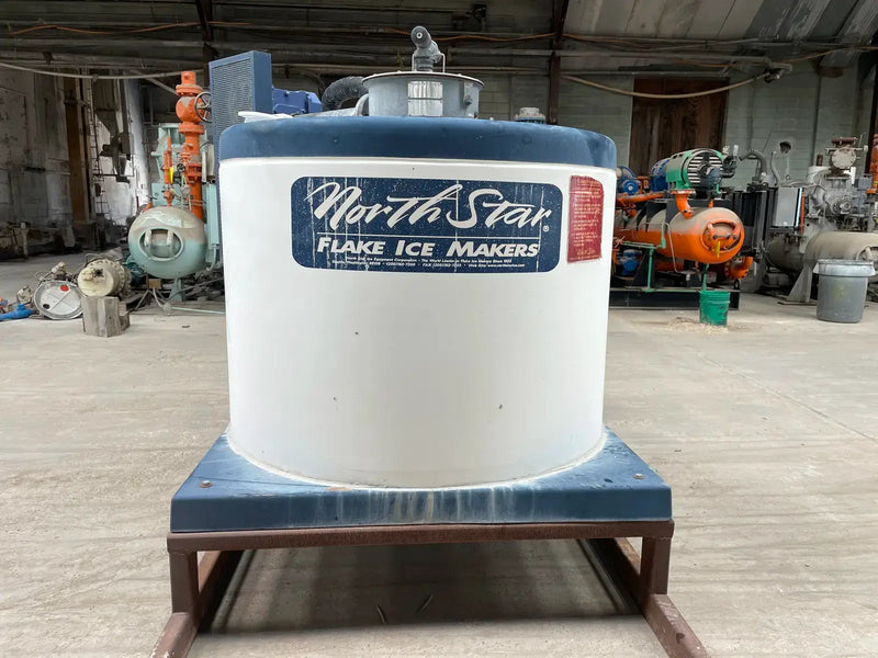 North Star Ice Stainless Steel M20-SS-RFS-08 Flake Ice Maker (Halocarbon (Freon) Refrigeration, 11 Ton Day,Lightly Used)