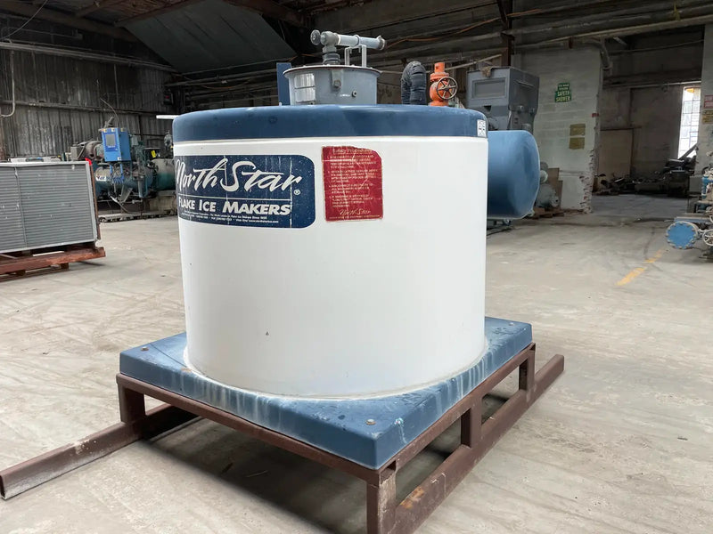North Star Ice Stainless Steel M20-SS-RFS-08 Flake Ice Maker (Halocarbon (Freon) Refrigeration, 11 Ton Day,Lightly Used)