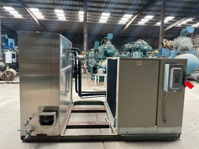 Artic-Temp Stainless Steel 1500RCU Plate Ice Maker (Halocarbon (Freon) Refrigeration, 5 Ton Day,Lightly Used)