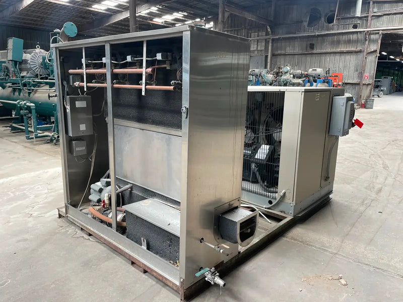 Artic-Temp Stainless Steel 1500RCU Plate Ice Maker (Halocarbon (Freon) Refrigeration, 5 Ton Day,Lightly Used)