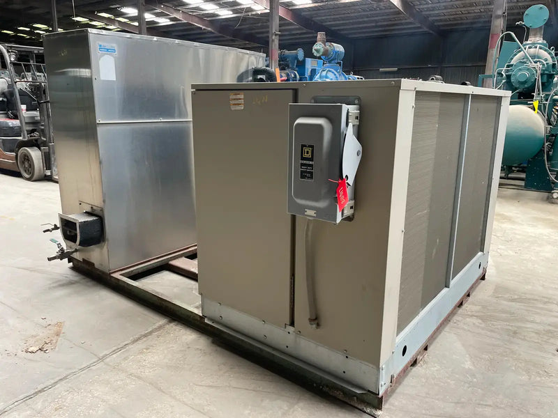 Artic-Temp Stainless Steel 1500RCU Plate Ice Maker (Halocarbon (Freon) Refrigeration, 5 Ton Day,Lightly Used)