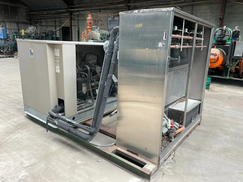 Artic-Temp Stainless Steel 1500RCU Plate Ice Maker (Halocarbon (Freon) Refrigeration, 5 Ton Day,Lightly Used)