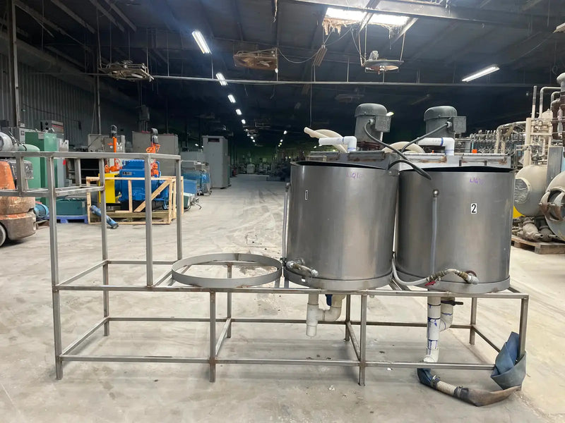 Round Stainless Balance Tanks