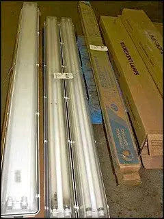 Lithonia 8 ft. Fluorescent Light Fixtures