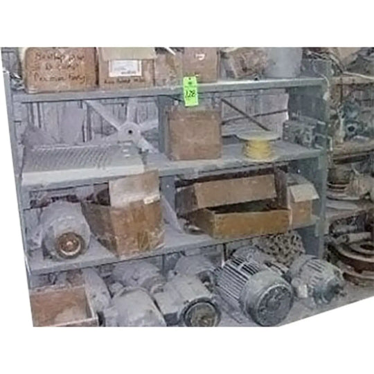 Shelf With Motors and Parts