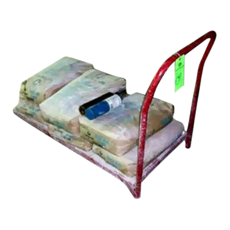 Cart With Bags Of Soda Ash Light