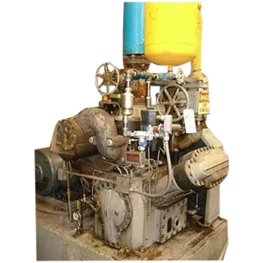 Compresor reforzador de amoníaco Crepaco de 6 cilindros - 60 HP