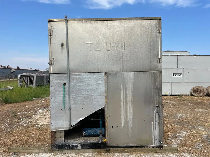 Turbo Ice Stainless Steel CAR80LR Plate Ice Maker (Ammonia (R-717) Refrigeration, 40 Ton Day)